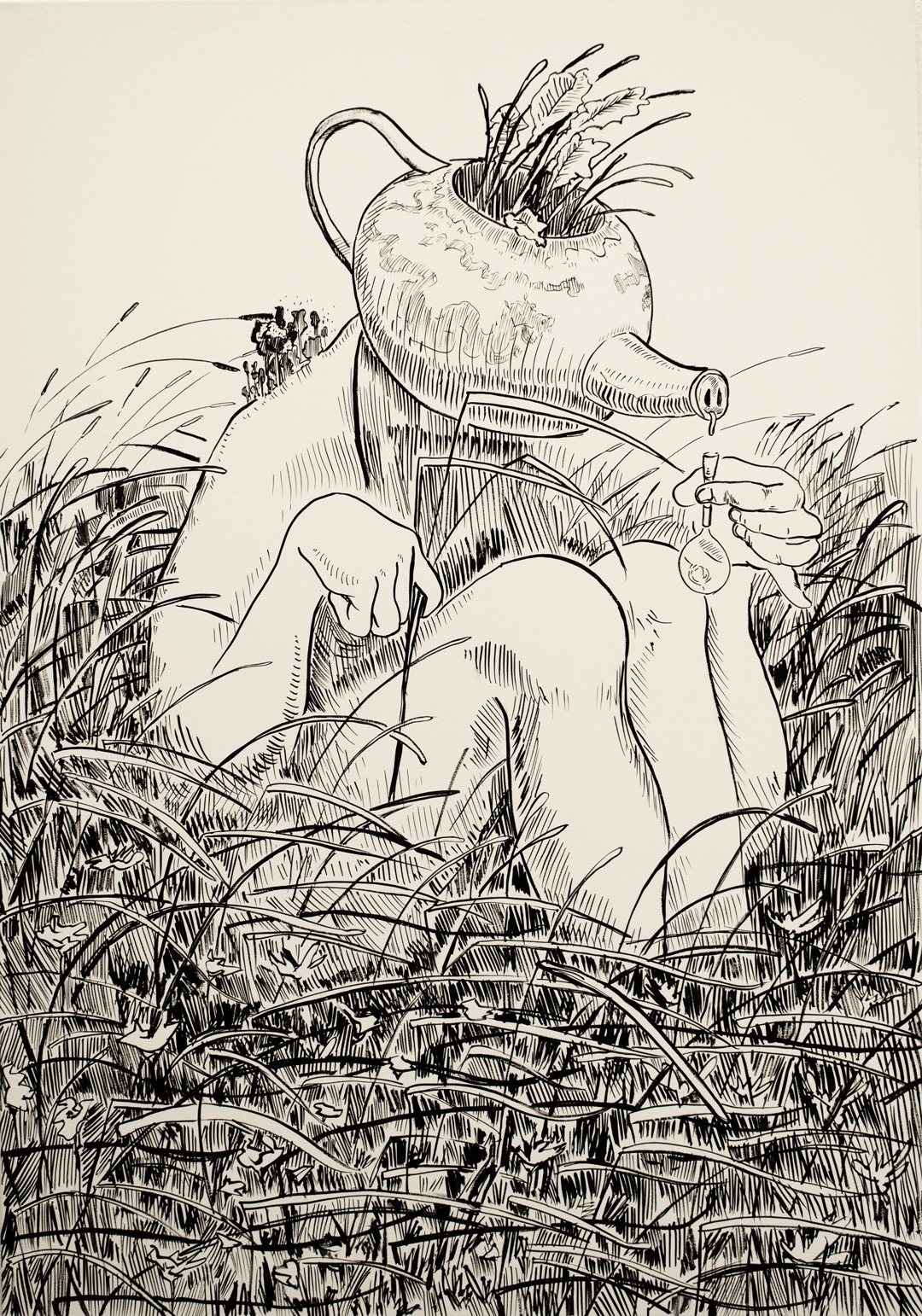Teapot Man in the Pasture